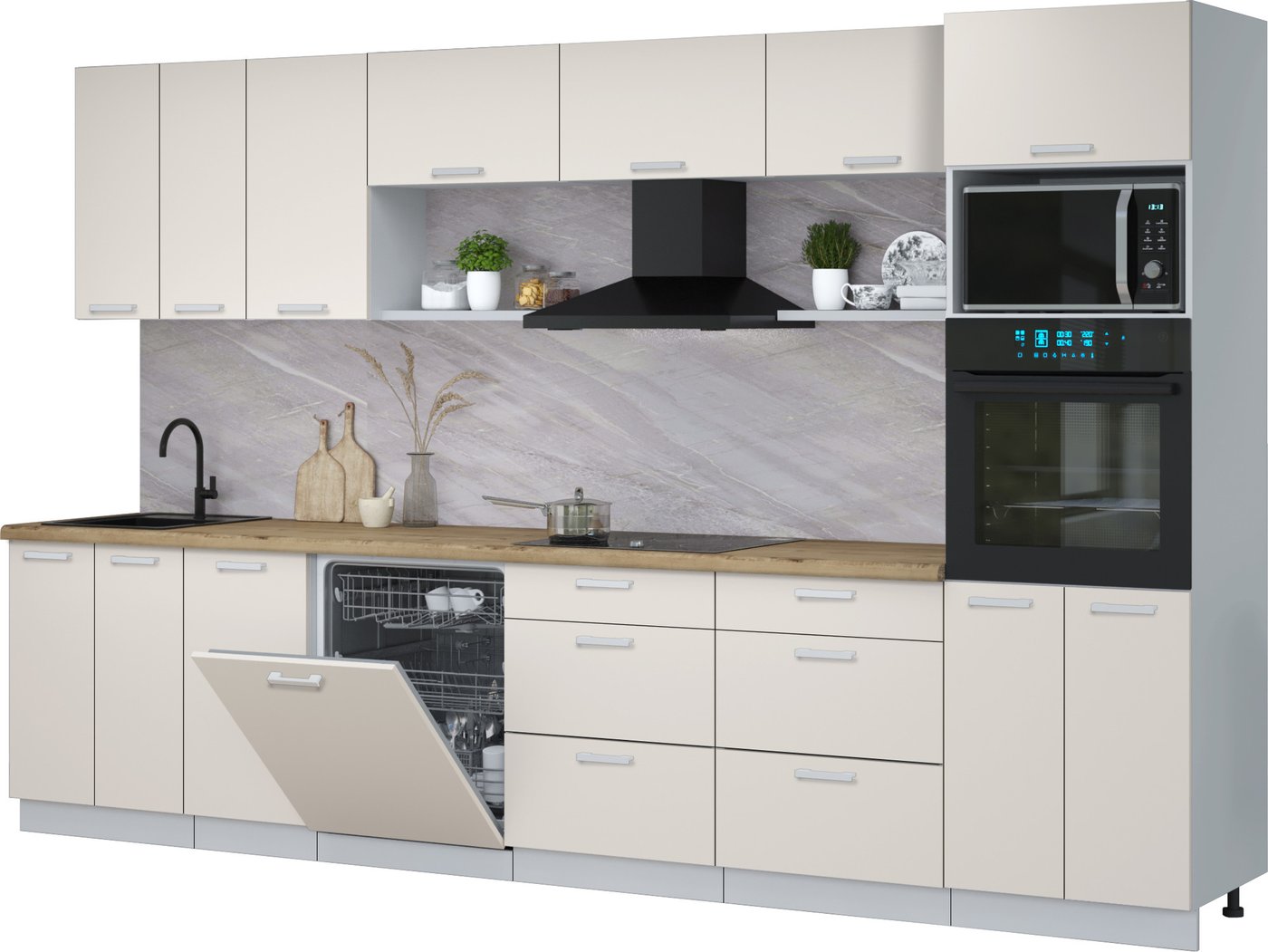 

Готовая кухня Интерлиния Мила Лайт 3.4-ПМ1-2 (персидский жемчуг/персидский жемчуг/дуб бунратти)