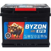 Автомобильный аккумулятор BYZON EFB R+ (65 А·ч)