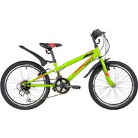 Детский велосипед Novatrack Racer 20 20SH12V.RACER.GN20 (салатовый, 2020)