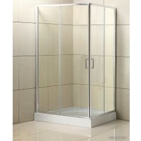 Душевой уголок BelBagno UNO-195-AH-2-120/100-C-Cr (прозрачное стекло)