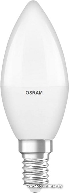 Светодиодная лампочка Osram LV CL B60 7 SW/840 230V E14 10X1 RU