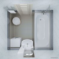 Ванна Triton Дина 170x75 (с каркасом)