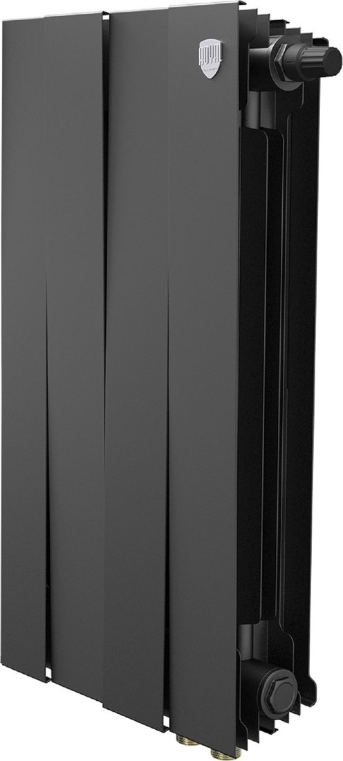 

Биметаллический радиатор Royal Thermo PianoForte 500 Черный VR80 - 4 секций