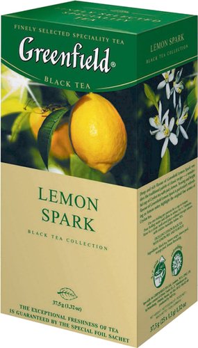 Черный чай Greenfield Lemon Spark 25 шт