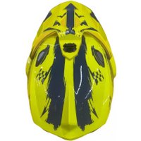 Мотошлем AIM JK802Y 802Y-018-YM (Y/M, желтый/синий)