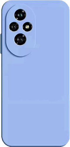 KST Silicone Cover для Honor 200 Pro (фиалковый, с закрытым низом)