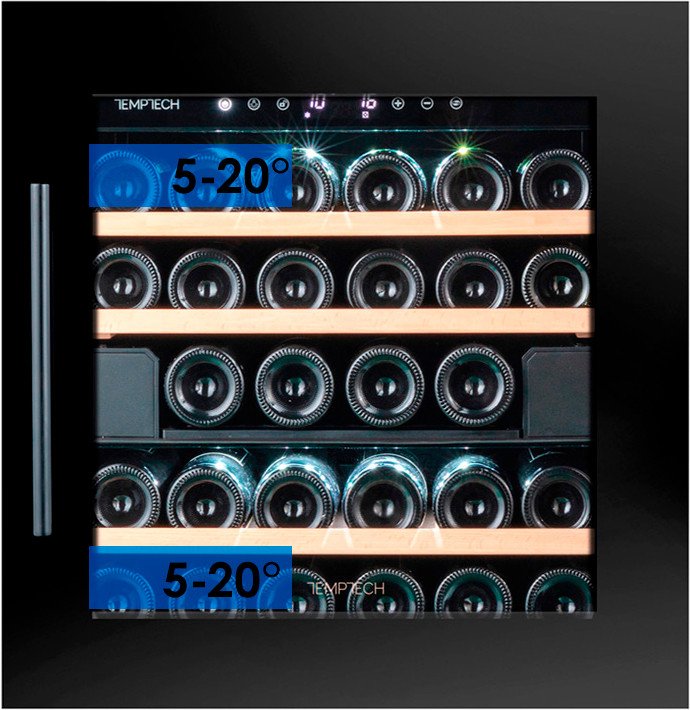 Винный шкаф Temptech OZ60DB-24