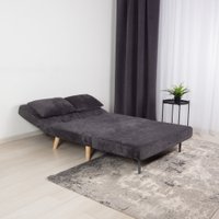 Диван DiArt Элли 1000 (велюр Sensey graphite/ножки светлые)