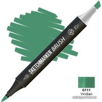 Маркер художественный Sketchmarker Brush Двусторонний G111 SMB-G111 (голубой/зеленый)