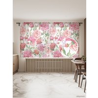 Комплект штор JoyArty Теплые оттенки роз 1.45x1.8 м tul_13889_145x180 (2 шт)