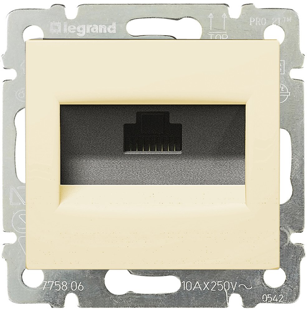 

Розетка Legrand Valena 695624 (слоновая кость)