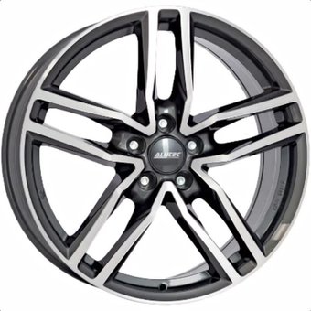 Литые диски Alutec Ikenu 20x8.5" 5x112мм DIA 66.6мм ET 48мм Metal Grey
