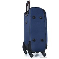 Чемодан-спиннер Galanteya 3014 23с1406к45 (темно-синий/черный)