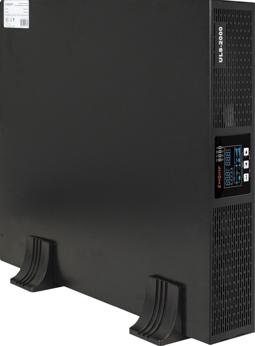 

Источник бесперебойного питания ExeGate PowerExpert ULS-2000.LCD.AVR.C13.USB.RS232.SNMP.2U