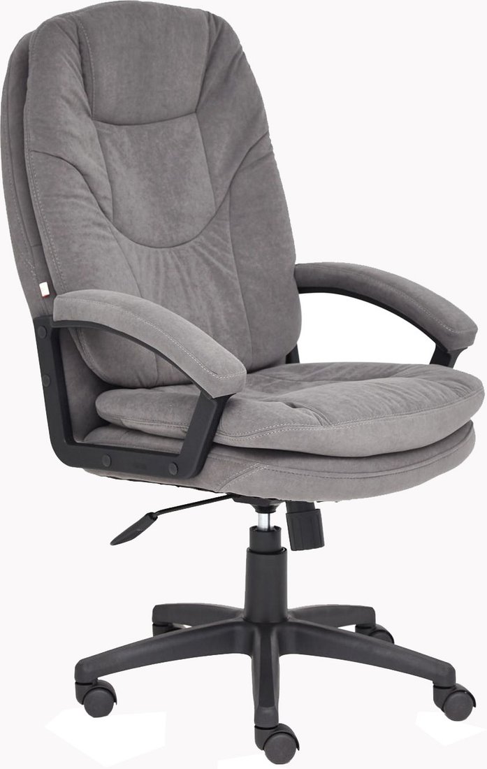 

Офисное кресло TetChair Комфорт ЛТ (флок, серый)