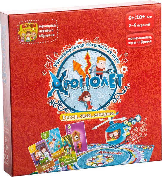 

Настольная игра Банда умников Хронолёт