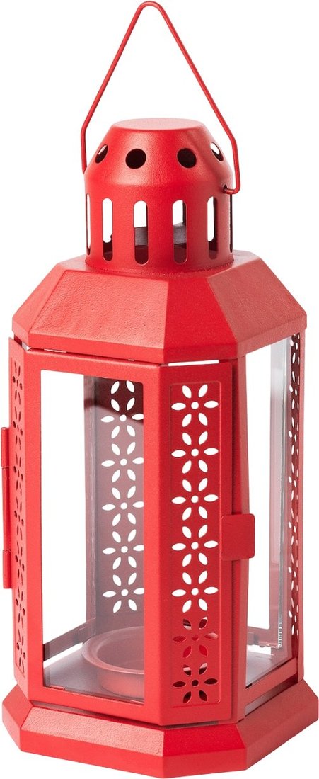

Подсвечник Ikea Энрум 705.783.71 (красный)