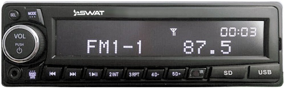 

USB-магнитола Swat MEX-3007UBW
