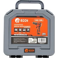 Дрель-шуруповерт Edon UAD-16BL (с 2-мя АКБ, кейс)