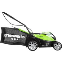 Газонокосилка Greenworks G40LM35K4 (с 1-м АКБ 4 а*ч)