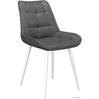 Стул DikLine 206М (prado5 серый/ножки белые)