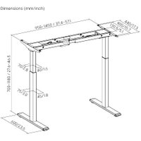 Подстолье для стола Smartstol Basic (белый) в Бресте