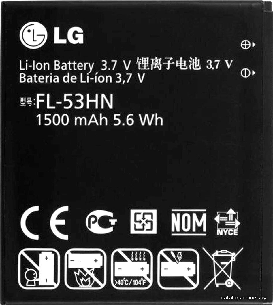 Аккумулятор для телефона Копия LG FL-53HN