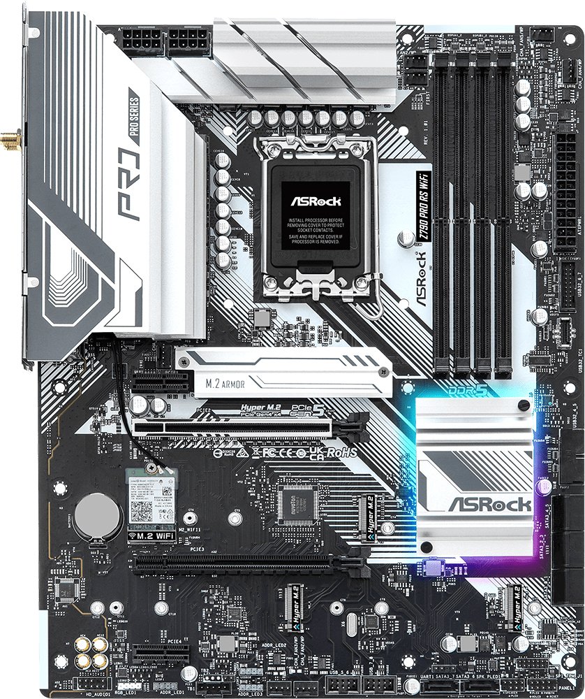 

Материнская плата ASRock Z790 Pro RS WiFi