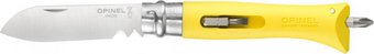 Складной нож Opinel №09 DIY (желтый)
