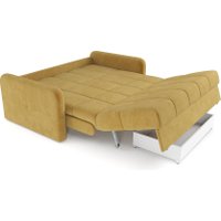 Диван Мебель-АРС Аккордеон Свег ППУ 120x200 (Cabrio 27 - желтый)