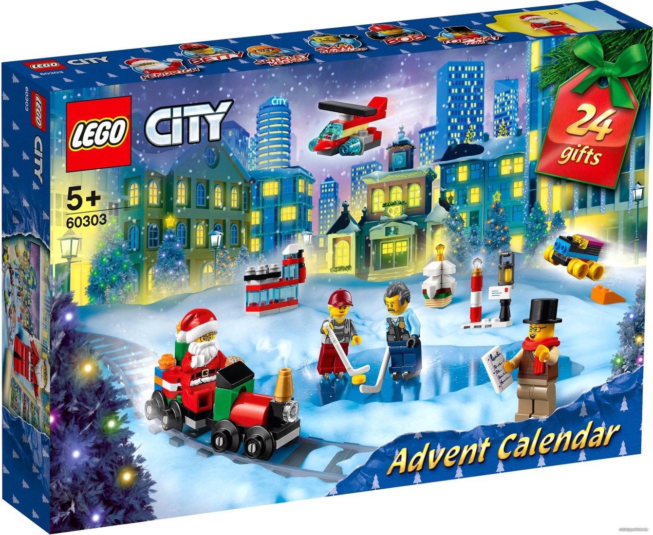 Конструктор LEGO City 60303 Адвент календарь City