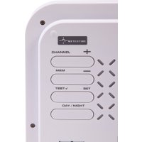 Настенные часы Bresser MyTime Meteotime LCD (белый)