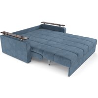 Диван Мебель-АРС Аккордеон Бакли НПБ 155x200 (Vivaldi синий)