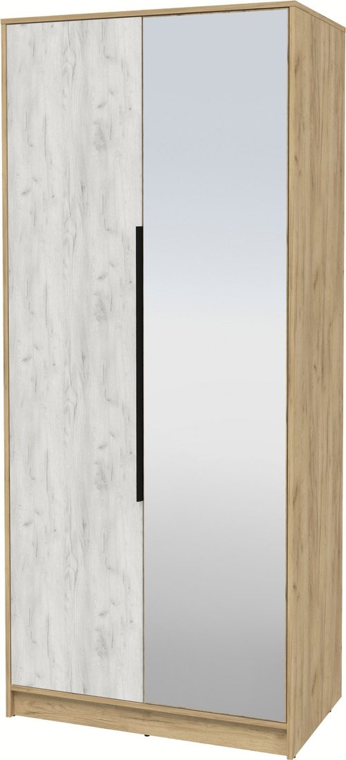 

Шкаф распашной Интерлиния Концепт КТ-Ш2з (дуб белый/дуб золотой)