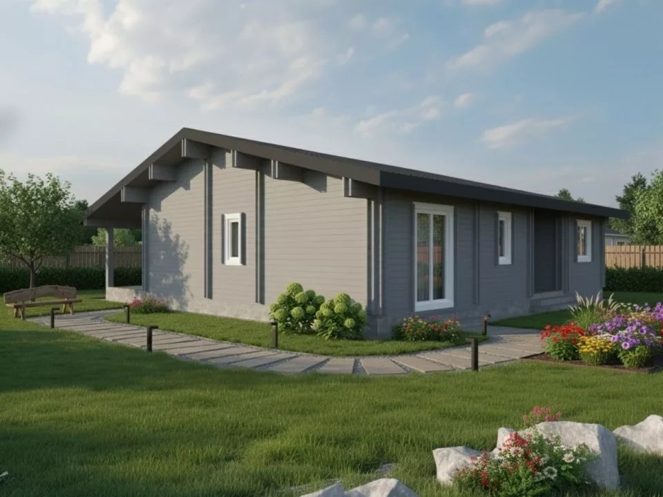 Дом Woods из бруса Ревьера-2