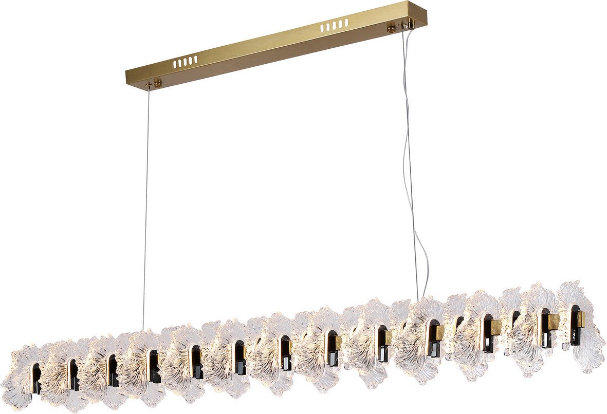 

Подвесная люстра Kinklight Мару 07695-120L.36-29 (латунь/черный)