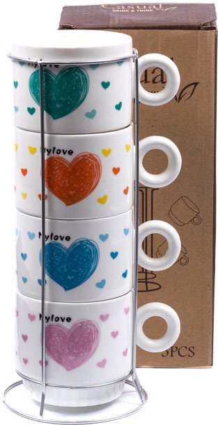 

Сервиз Белбогемия My love 24750641 89003 (4шт)