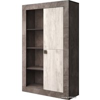 Шкаф распашной КМК Мебель 1Д Лондон 0467.5 (оникс/битон пайн светлый) в Барановичах