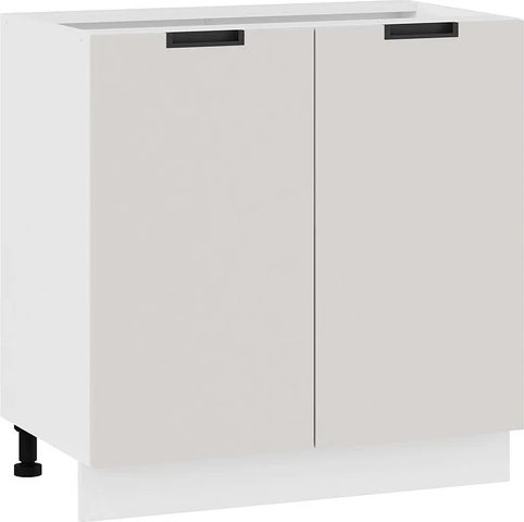 

Шкаф напольный Трия Гренада 1Н8 (белый/холст мокко)