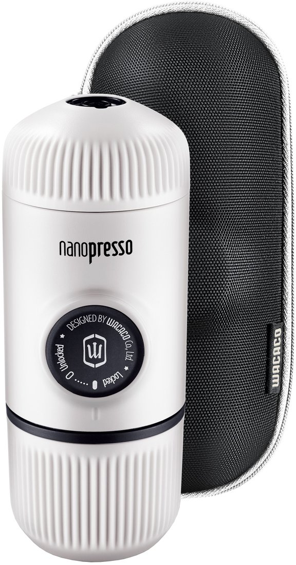 

Ручная кофеварка WACACO Nanopresso Chill White + Case