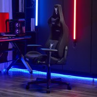 Игровое (геймерское) кресло FLOKY Velocity Black (черный)