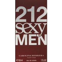 Туалетная вода Carolina Herrera 212 Sexy Men EdT (30 мл)
