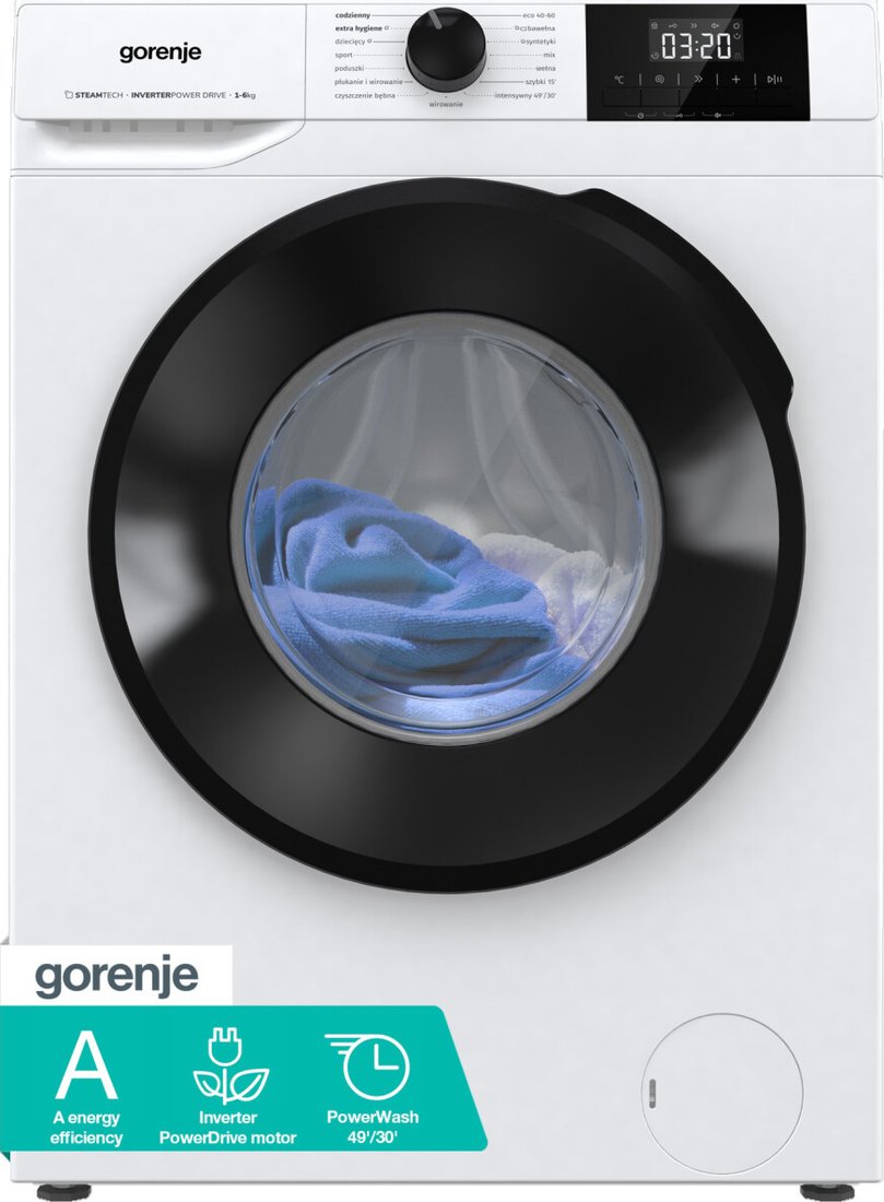 

Стиральная машина Gorenje W3NGPI61SAS/PL