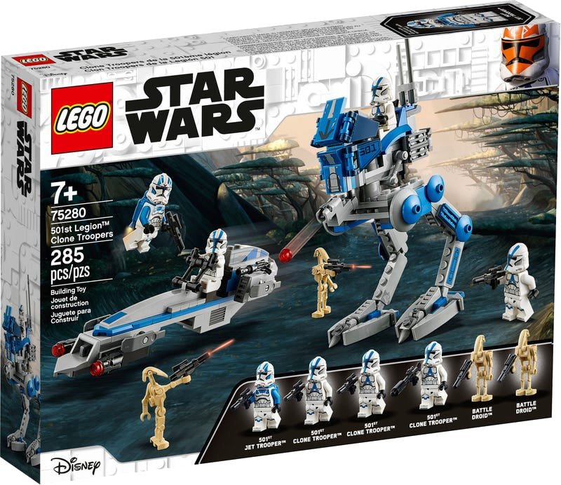 

Конструктор LEGO Star Wars 75280 Клоны-пехотинцы 501-го легиона