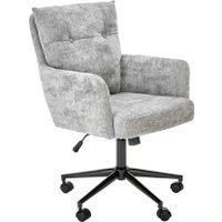 Офисное кресло Halmar Flores (светло-серый/черный) в Могилеве