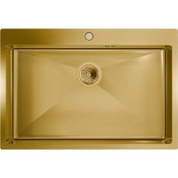 Кухонная мойка Floracio Steel F.7551.GDD