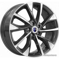 Литые диски K&K Роквуд 17x7" 5x112мм DIA 66.6мм ET 50мм Алмаз черный