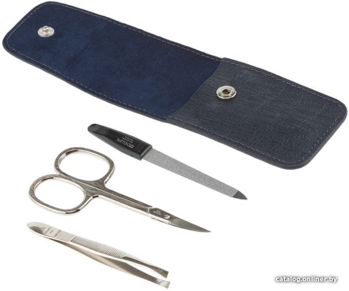Набор для маникюра и педикюра Dewal 900BLUE (синий)