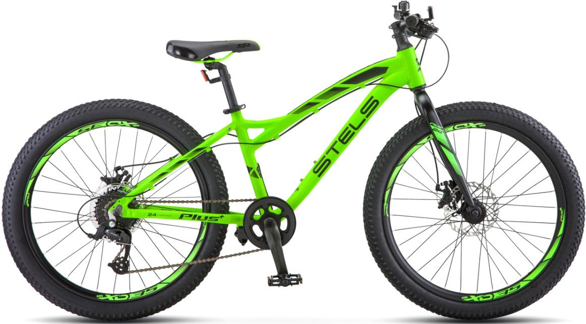Велосипед Stels Adrenalin MD 24 V010 2024 (неоновый лайм)