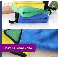 Тряпка-микрофибра USBTOP Набор двусторонних салфеток из микрофибры 30х40см 3шт в Гомеле